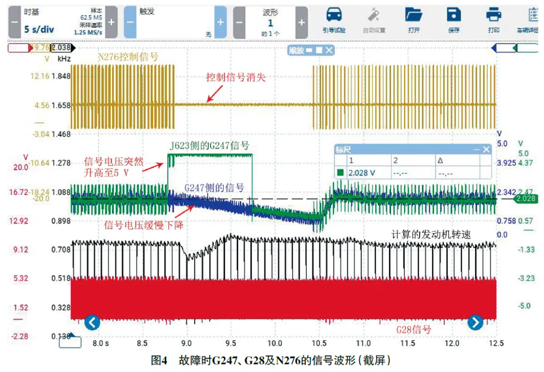 2016 款大众途观行驶中偶尔加速无力