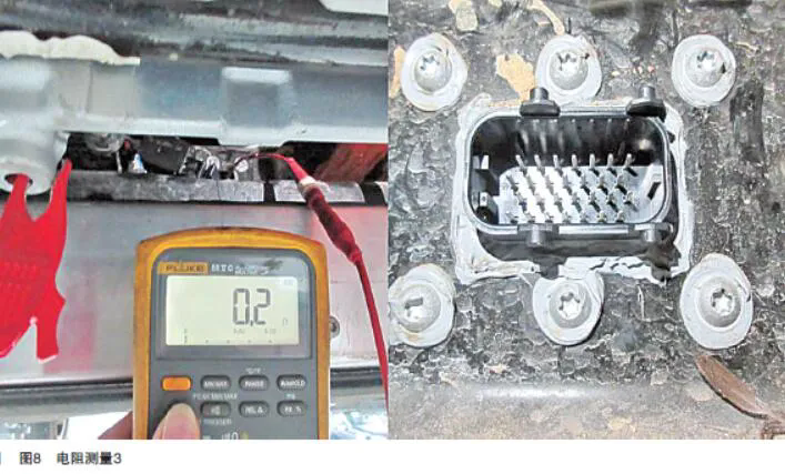 奔驰EQC400 4MATIC无法启动，仪表提示红色电池故障及不允许拖车8