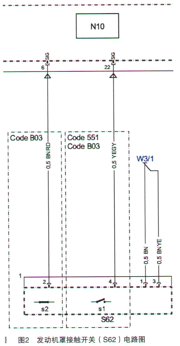 奔驰B200仪表显示发动机罩没有关2.jpg